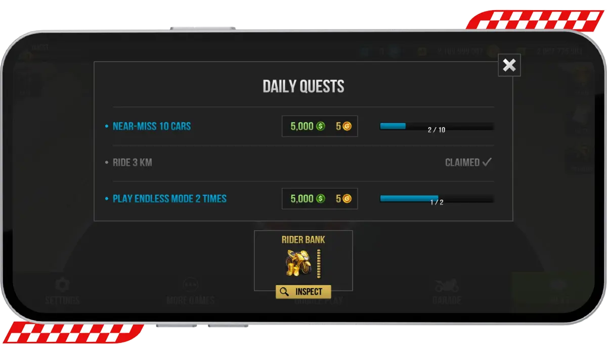 Traffic Rider Mod APK v(2.0) | Download Latest Version & Unlimited, All Bikes Unlocked 31 Daily Quest